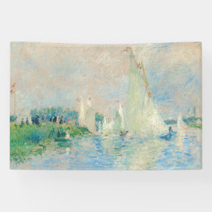 Pierre-Auguste Renoir - Regatta op Argenteuil Spandoek