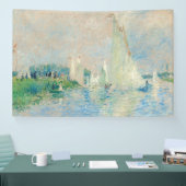 Pierre-Auguste Renoir - Regatta op Argenteuil Spandoek (Beurs)