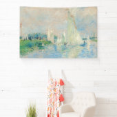 Pierre-Auguste Renoir - Regatta op Argenteuil Spandoek (Insitu)