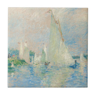 Pierre-Auguste Renoir - Regatta op Argenteuil Tegeltje