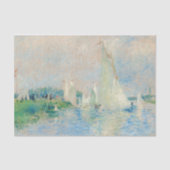 Pierre-Auguste Renoir - Regatta op Argenteuil Tissuepapier (Voorkant)