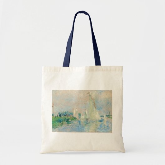 Pierre-Auguste Renoir - Regatta op Argenteuil Tote Bag (Voorkant)