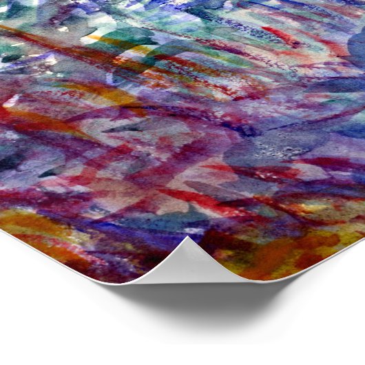 Pierre-Auguste Renoir River Landscape, 1890 Poster (Hoek)