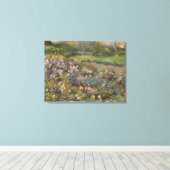 Pierre Auguste Renoir Rosenhain Canvas Afdruk (Insitu (Houten vloer))