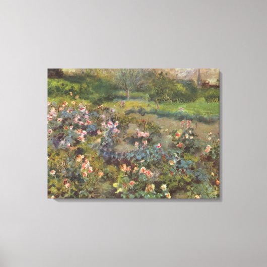 Pierre Auguste Renoir Rosenhain Canvas Afdruk (Voorkant)