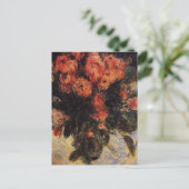 Pierre Auguste Renoir Rozen Briefkaart (Staand voorkant)