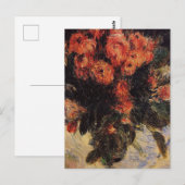 Pierre Auguste Renoir Rozen Briefkaart (Voorkant / Achterkant)