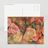 Pierre-Auguste Renoir - Rozen Briefkaart (Voorkant / Achterkant)