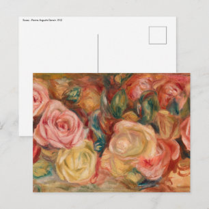 Pierre-Auguste Renoir - Rozen Briefkaart
