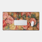 Pierre-Auguste Renoir - Rozen Bureaumat (Keyboard & Muis)