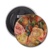 Pierre-Auguste Renoir - Rozen Button Flesopener (Voorkant)
