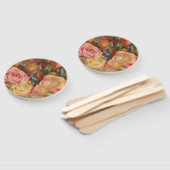 Pierre-Auguste Renoir - Rozen Handwaaier (Niet-gemonteerd)