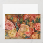Pierre-Auguste Renoir - Rozen Kaart (Voorkant / Achterkant)