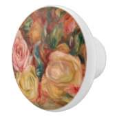Pierre-Auguste Renoir - Rozen Keramische Knop (Rechts)