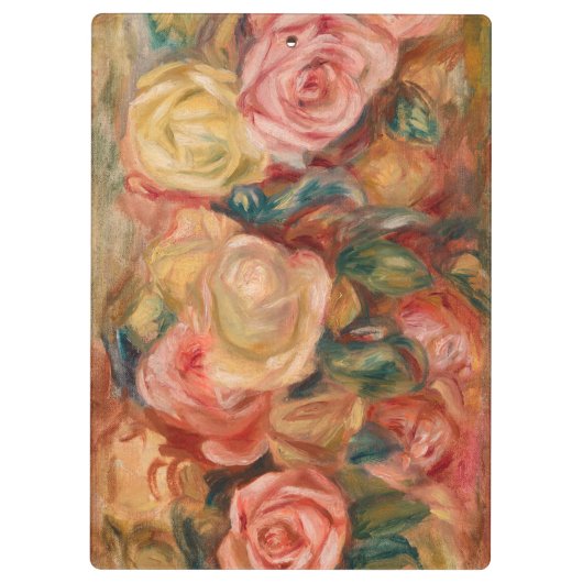 Pierre-Auguste Renoir - Rozen Klembord (Achterkant)