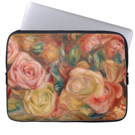 Pierre-Auguste Renoir - Rozen Laptop Sleeve
