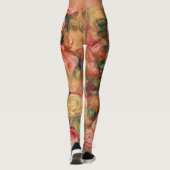 Pierre-Auguste Renoir - Rozen Leggings (Achterkant)