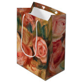 Pierre-Auguste Renoir - Rozen Medium Cadeauzakje (Voorkant Gekanteld)