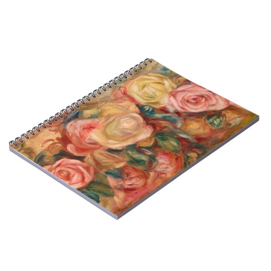 Pierre-Auguste Renoir - Rozen Notitieboek (Linkerzijde)