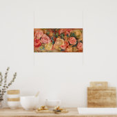Pierre-Auguste Renoir - Rozen Poster (Keuken)