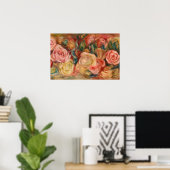 Pierre-Auguste Renoir - Rozen Poster (Thuiskantoor)
