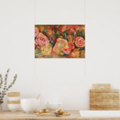 Pierre-Auguste Renoir - Rozen Poster (Keuken)