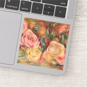 Pierre-Auguste Renoir - Rozen Sticker