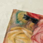 Pierre-Auguste Renoir - Rozen Strandlaken (In situ)