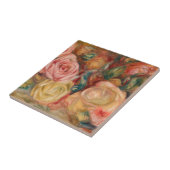 Pierre-Auguste Renoir - Rozen Tegeltje (Zijkant)