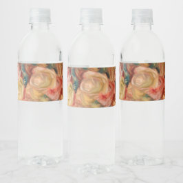 Pierre-Auguste Renoir - Rozen Waterfles Etiket