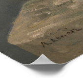 Pierre Auguste Renoir schilderen, bloemen in een v Poster (Hoek)