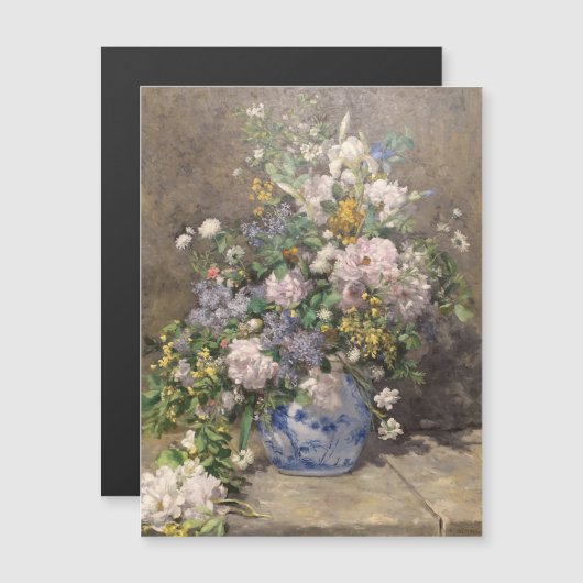 Pierre-Auguste Renoir Spring Bouquet (Voorkant / Achterkant)