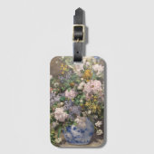 Pierre-Auguste Renoir Spring Bouquet Bagagelabel (Voorkant (verticaal))