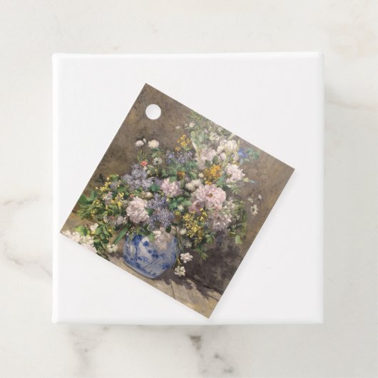 Pierre-Auguste Renoir Spring Bouquet Bedankjes Labels (In situ)