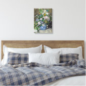 Pierre-Auguste Renoir - Spring Bouquet Canvas Afdruk (Insitu (Slaapkamer))