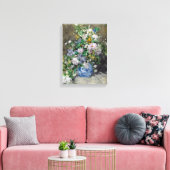 Pierre-Auguste Renoir - Spring Bouquet Canvas Afdruk (Insitu (Woonkamer))