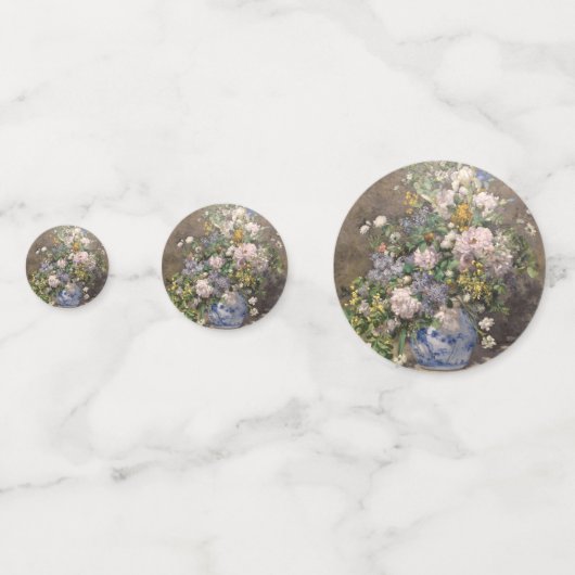 Pierre-Auguste Renoir Spring Bouquet Confetti (Voorkanten)