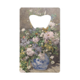 Pierre-Auguste Renoir Spring Bouquet Creditkaart Flessenopener