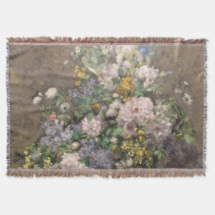 Pierre-Auguste Renoir Spring Bouquet Deken
