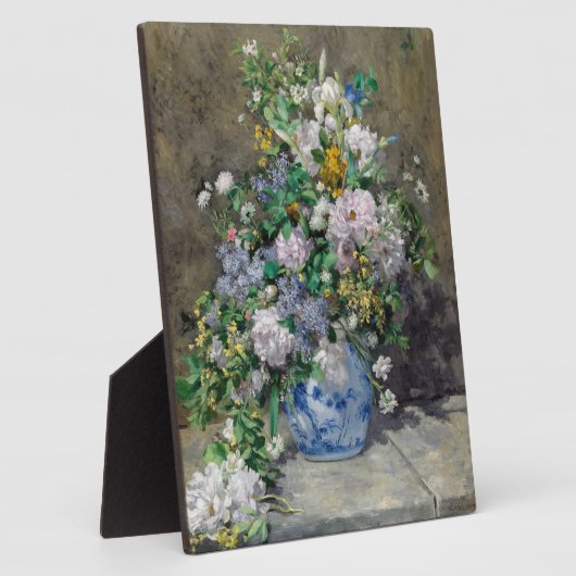 Pierre-Auguste Renoir - Spring Bouquet Fotoplaat (Zijkant)