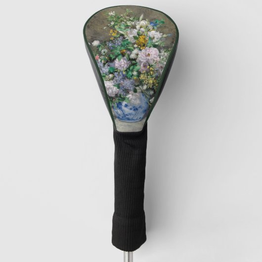 Pierre-Auguste Renoir - Spring Bouquet Golfheadcover (Voorkant)