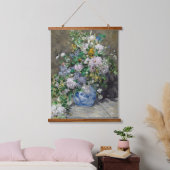 Pierre-Auguste Renoir - Spring Bouquet Hangend Wandkleed (Slaapkamer)