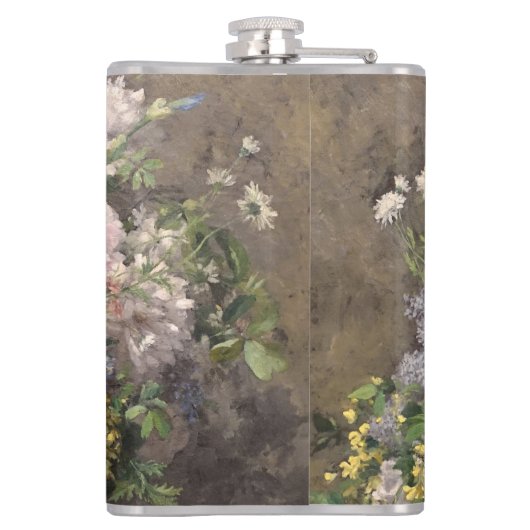 Pierre-Auguste Renoir Spring Bouquet Heupfles (Achterkant)