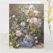 Pierre-Auguste Renoir Spring Bouquet Kaart (Gele Bloem)