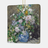Pierre-Auguste Renoir - Spring Bouquet Keramisch Ornament (Links)