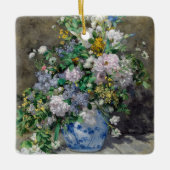 Pierre-Auguste Renoir - Spring Bouquet Keramisch Ornament (Voorkant)