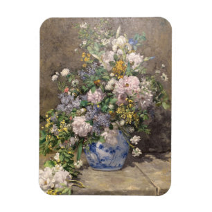 Pierre-Auguste Renoir Spring Bouquet Magneet