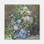 Pierre-Auguste Renoir - Spring Bouquet Magneet (Voorkant)