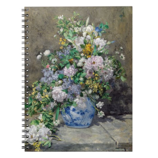 Pierre-Auguste Renoir - Spring Bouquet Notitieboek (Voorkant)