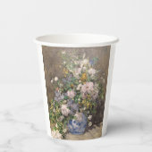 Pierre-Auguste Renoir Spring Bouquet Papieren Bekers (Achterkant)